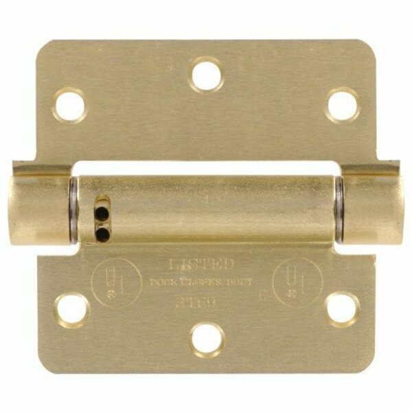 Hillman 3-1/2 SATIN BRASS RC HINGE 852548